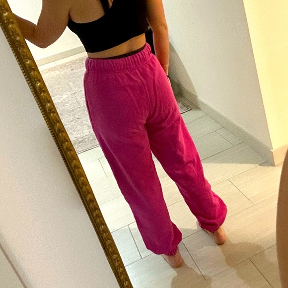 PE NATION Heads Up Track Pant Pink - Picture 6 of 11
